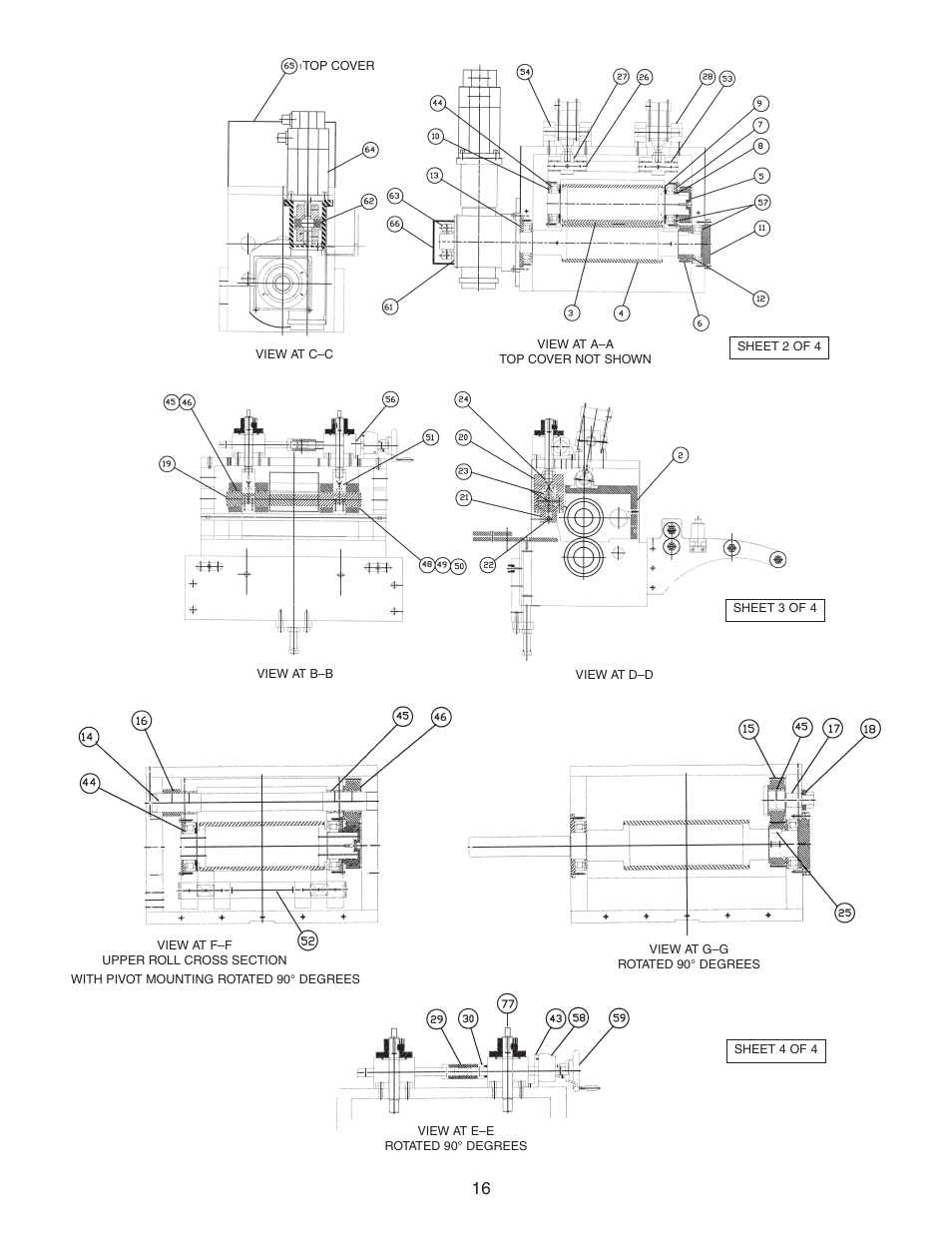 PA Industries Magnum Servo Roll Feed SRF-M12/18/24/32/36/48 - Installation and Operating Instructions User Manual | Page 16 / 20