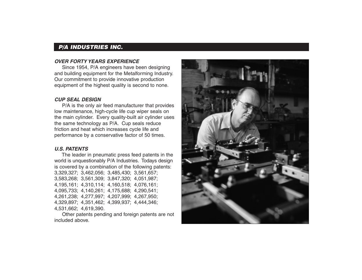 PA Industries Precision AirFeed User Manual | Page 2 / 28