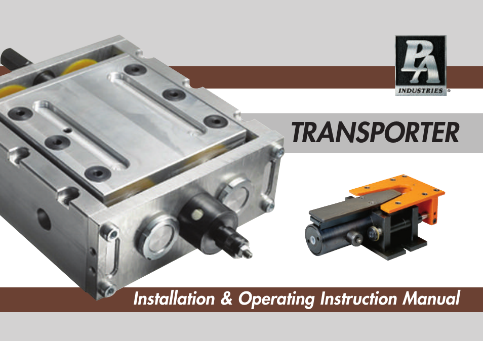 PA Industries Transporter User Manual | 28 pages