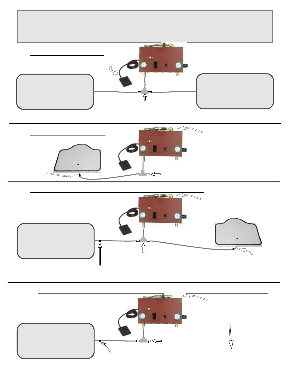 Q.V.P. VAK-MATIC: VM2FS, VM4FS & VM6FS Multiple Bag User Manual | 1 page