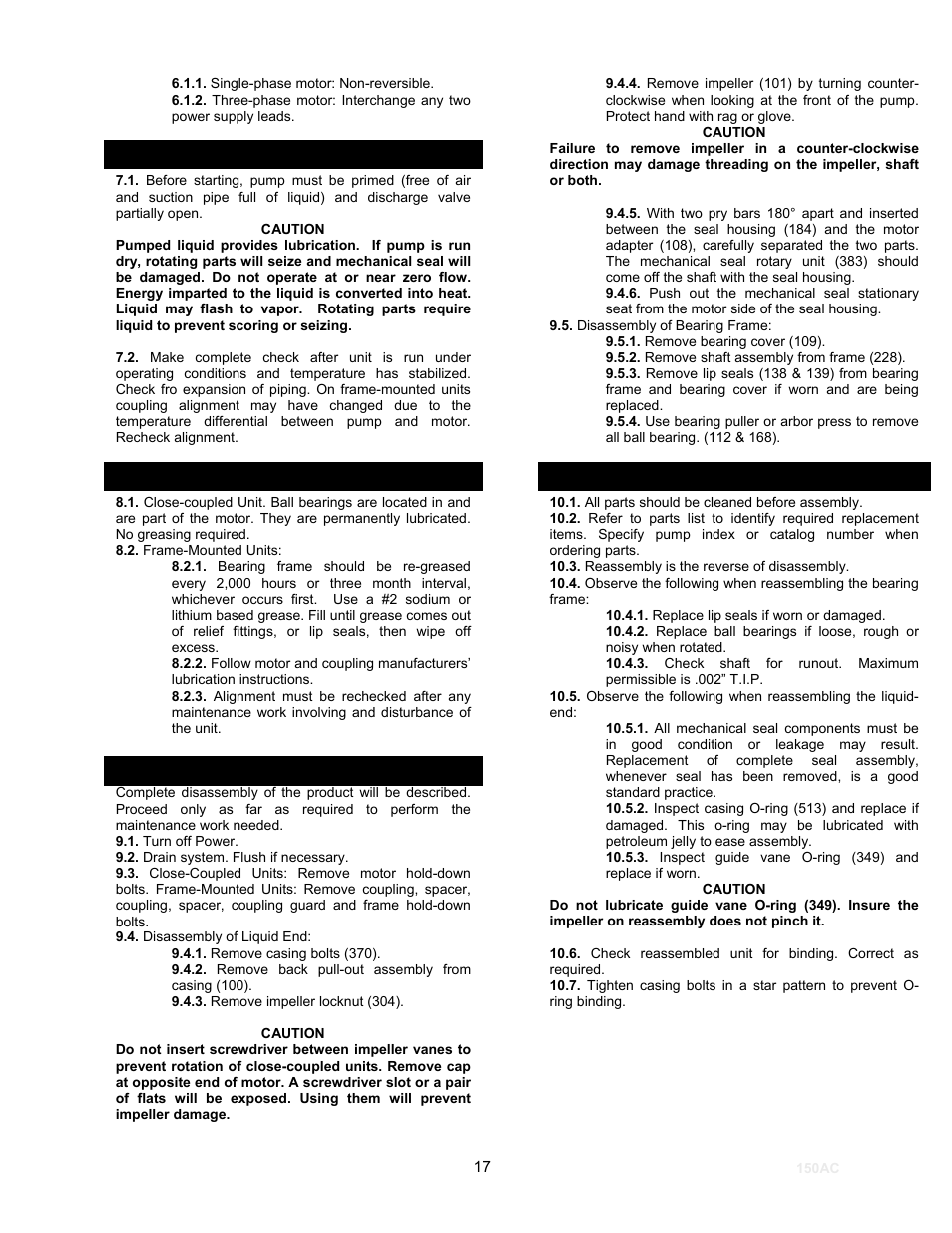 Schreiber Chillers 150ACsf User Manual | Page 17 / 30
