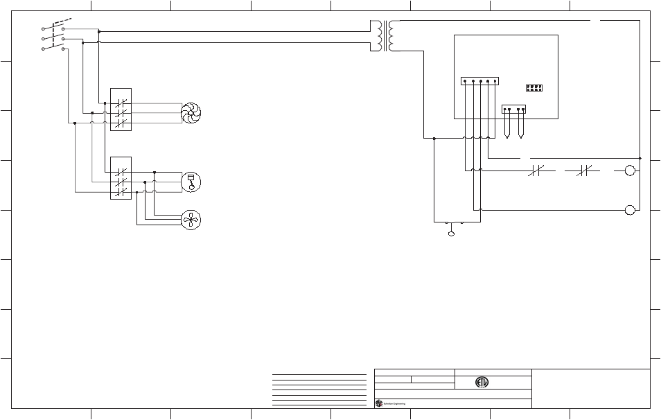 L3 l2 l1, 1w 1c | Schreiber Chillers 150ACsf User Manual | Page 6 / 30