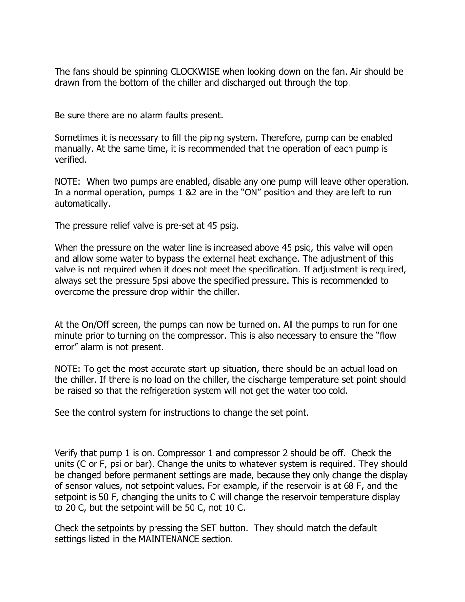 Schreiber Chillers 15MEDAC email User Manual | Page 16 / 64