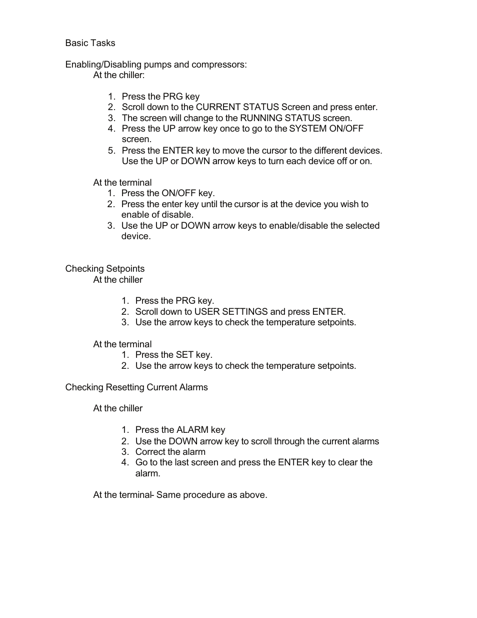 Schreiber Chillers 15MEDAC email User Manual | Page 31 / 64