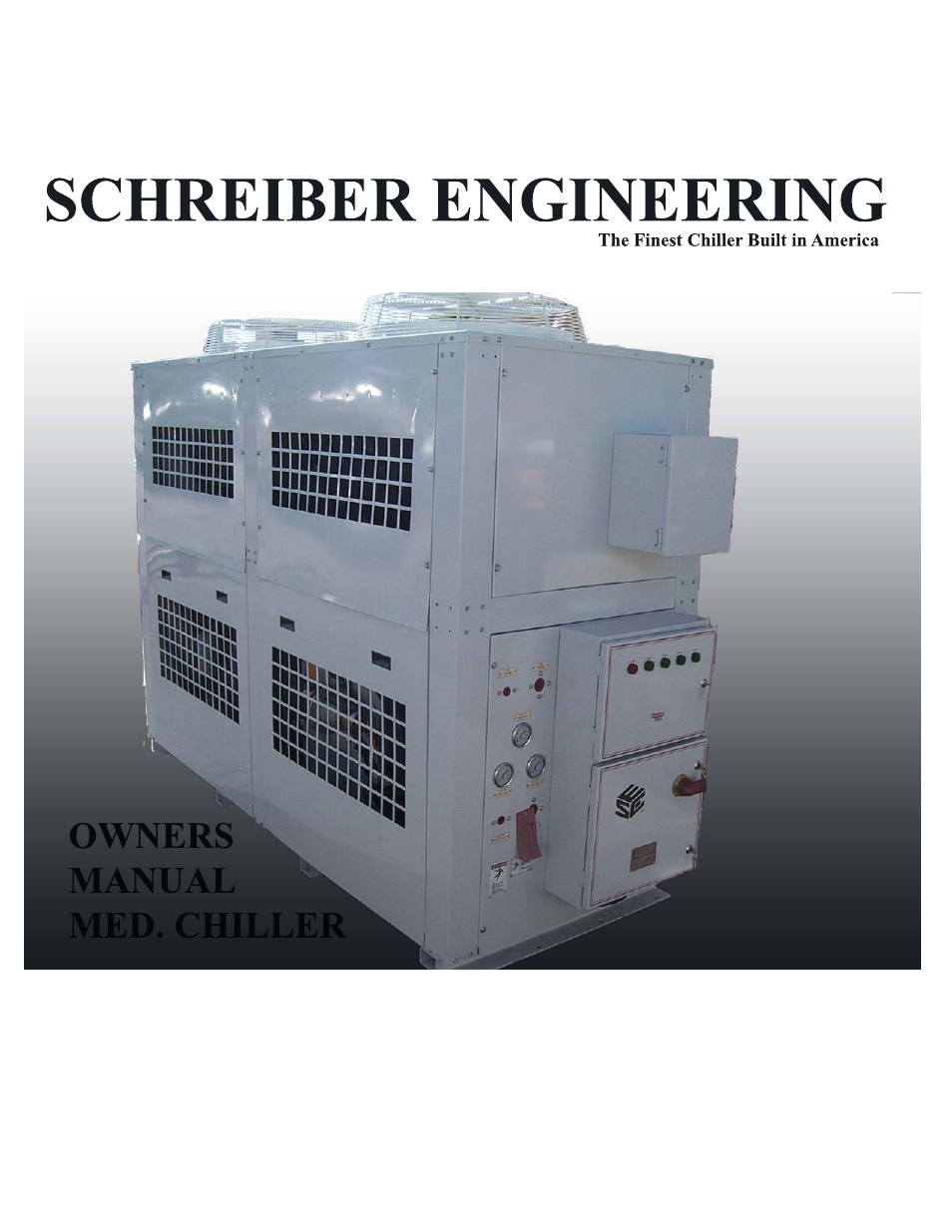 Schreiber Chillers 15MEDAC_GEN2 User Manual | 77 pages