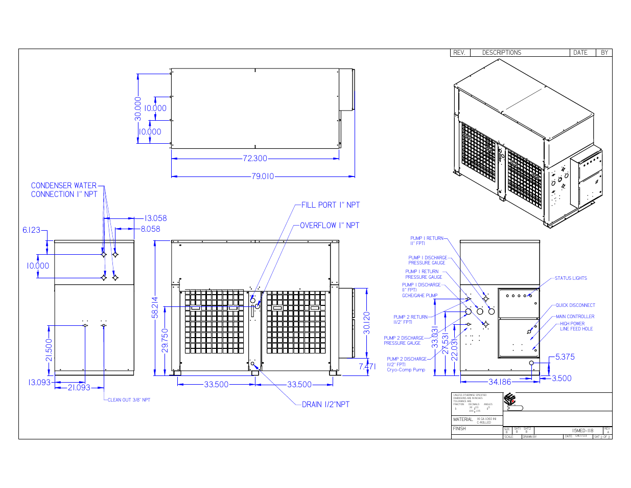 Schreiber Chillers 15medWC User Manual | Page 12 / 56