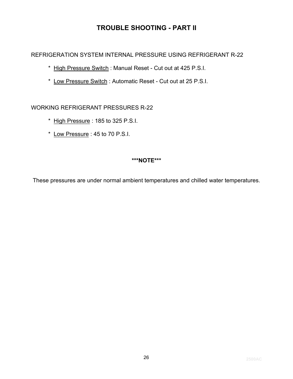 Schreiber Chillers 2500modify User Manual | Page 17 / 19