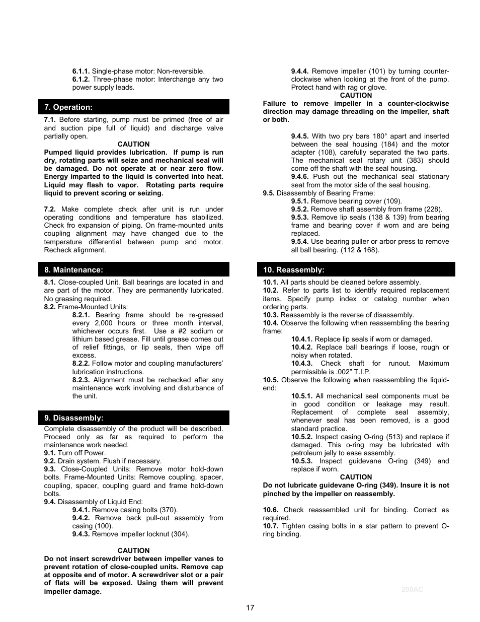 Schreiber Chillers 200ACsf User Manual | Page 18 / 31