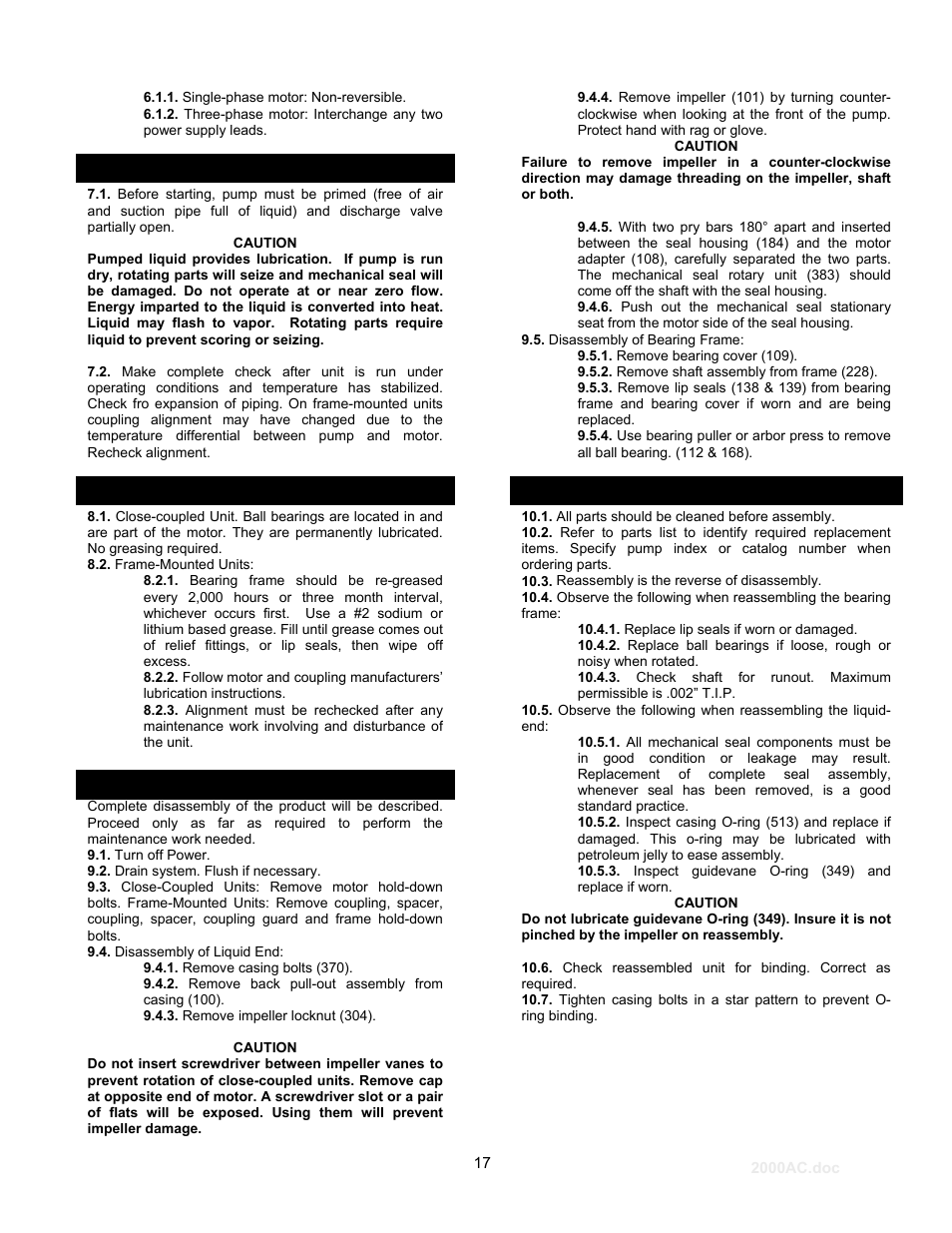Schreiber Chillers 2000ACsf User Manual | Page 18 / 31