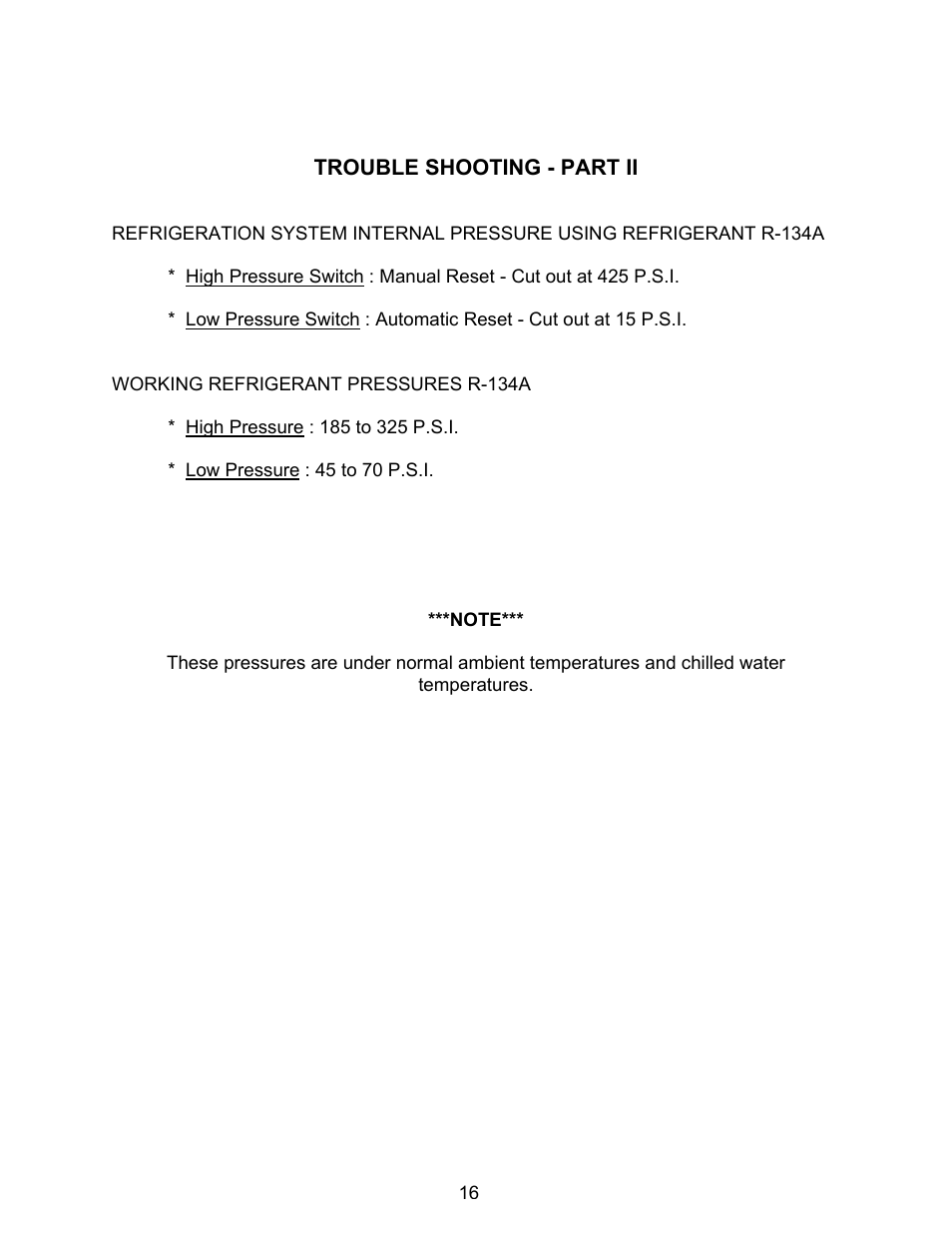 Schreiber Chillers 30AC User Manual | Page 15 / 18