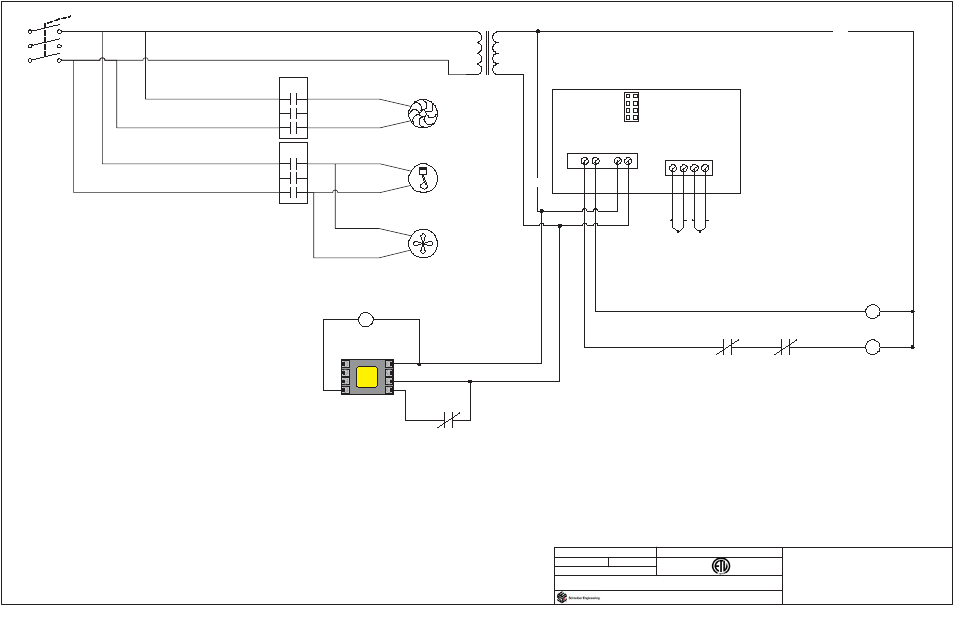 L3 l2 l1 | Schreiber Chillers 50ACsf User Manual | Page 7 / 32