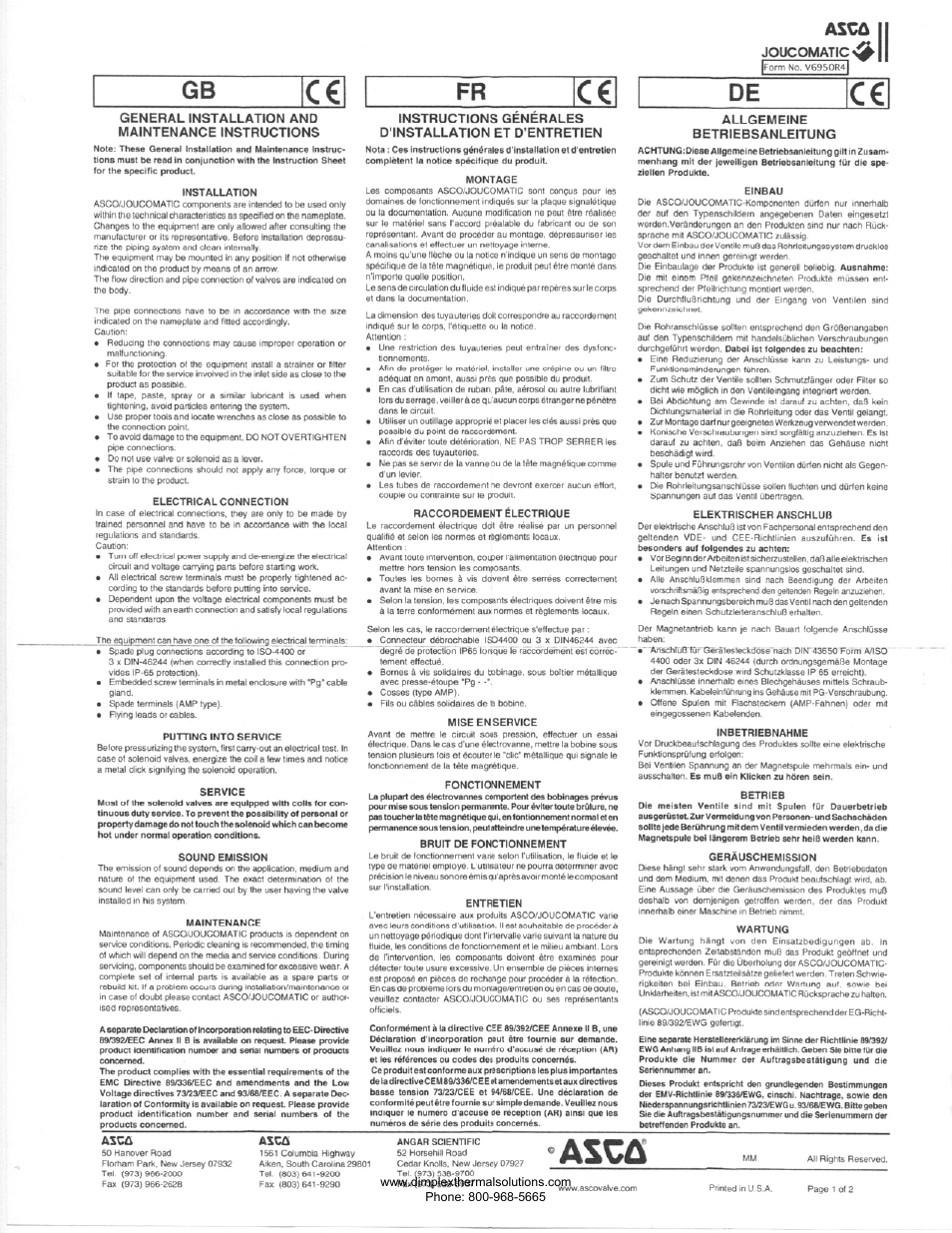 Schreiber Chillers 400AC MRI User Manual | Page 40 / 40