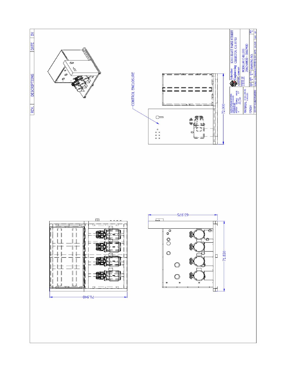 Schreiber Chillers Modular Chillers User Manual | Page 15 / 56