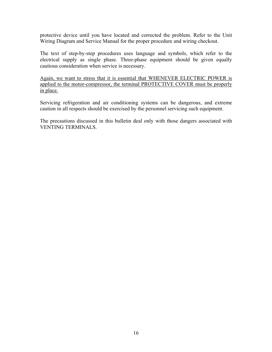 Schreiber Chillers MICRO MAX CHILLERS User Manual | Page 16 / 21