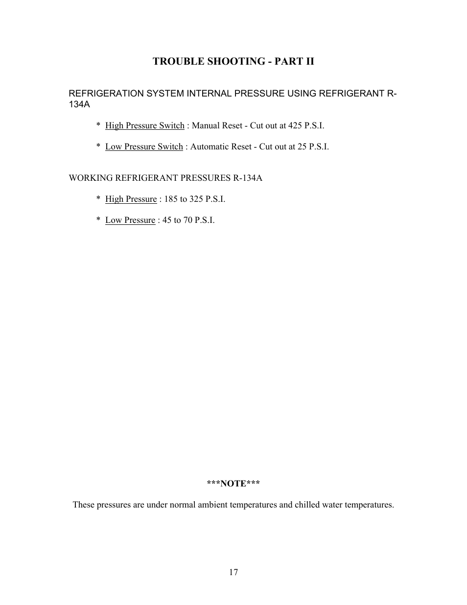 Schreiber Chillers Excellon MM30AC User Manual | Page 18 / 20