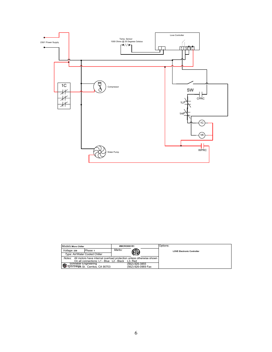 Schreiber Chillers Excellon MM30AC User Manual | Page 7 / 20