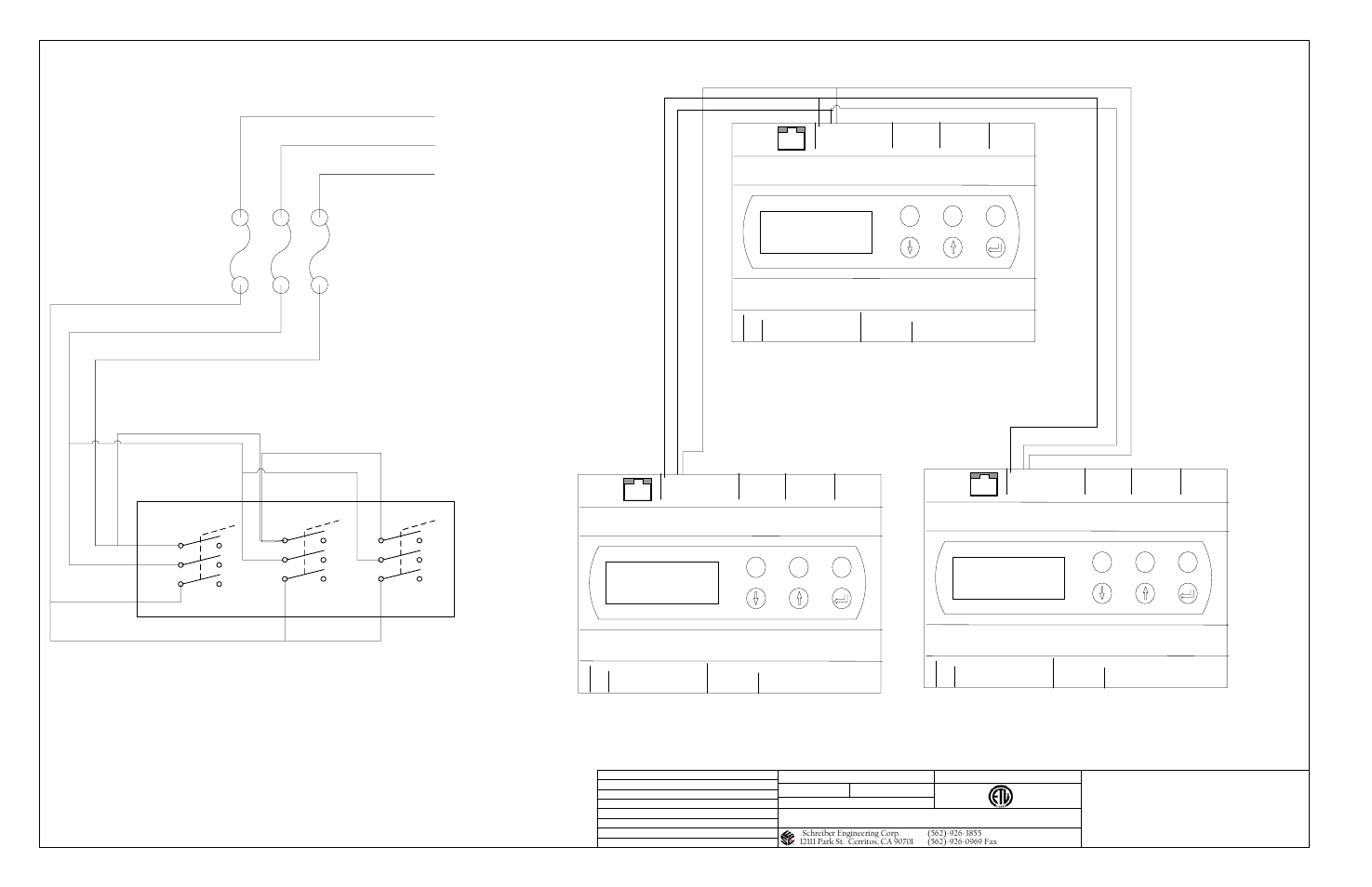 Chiller communication - field connection required, J7 j8 | Schreiber Chillers System OVerview User Manual | Page 3 / 5