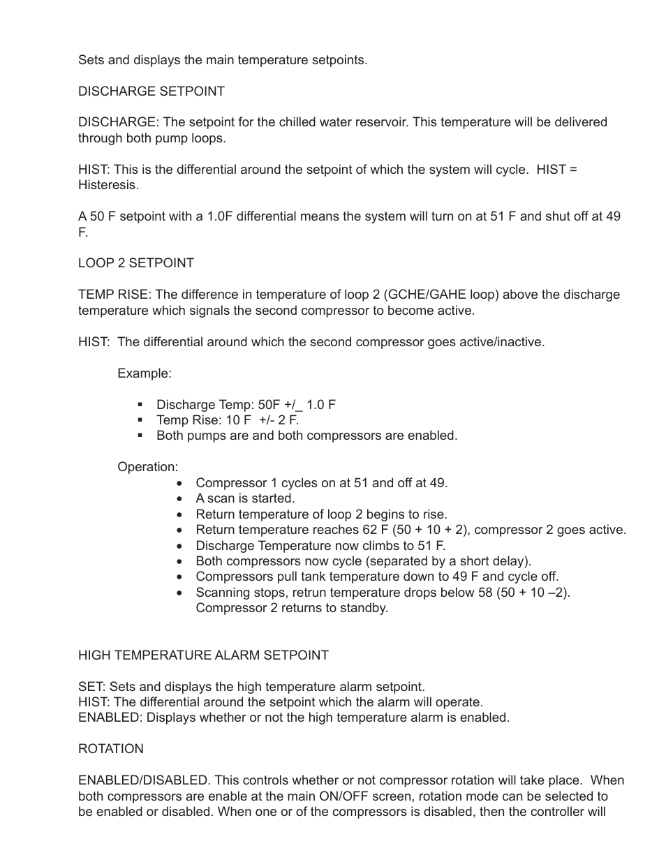 Schreiber Chillers 1055AC/RC HANDBOOK User Manual | Page 28 / 45