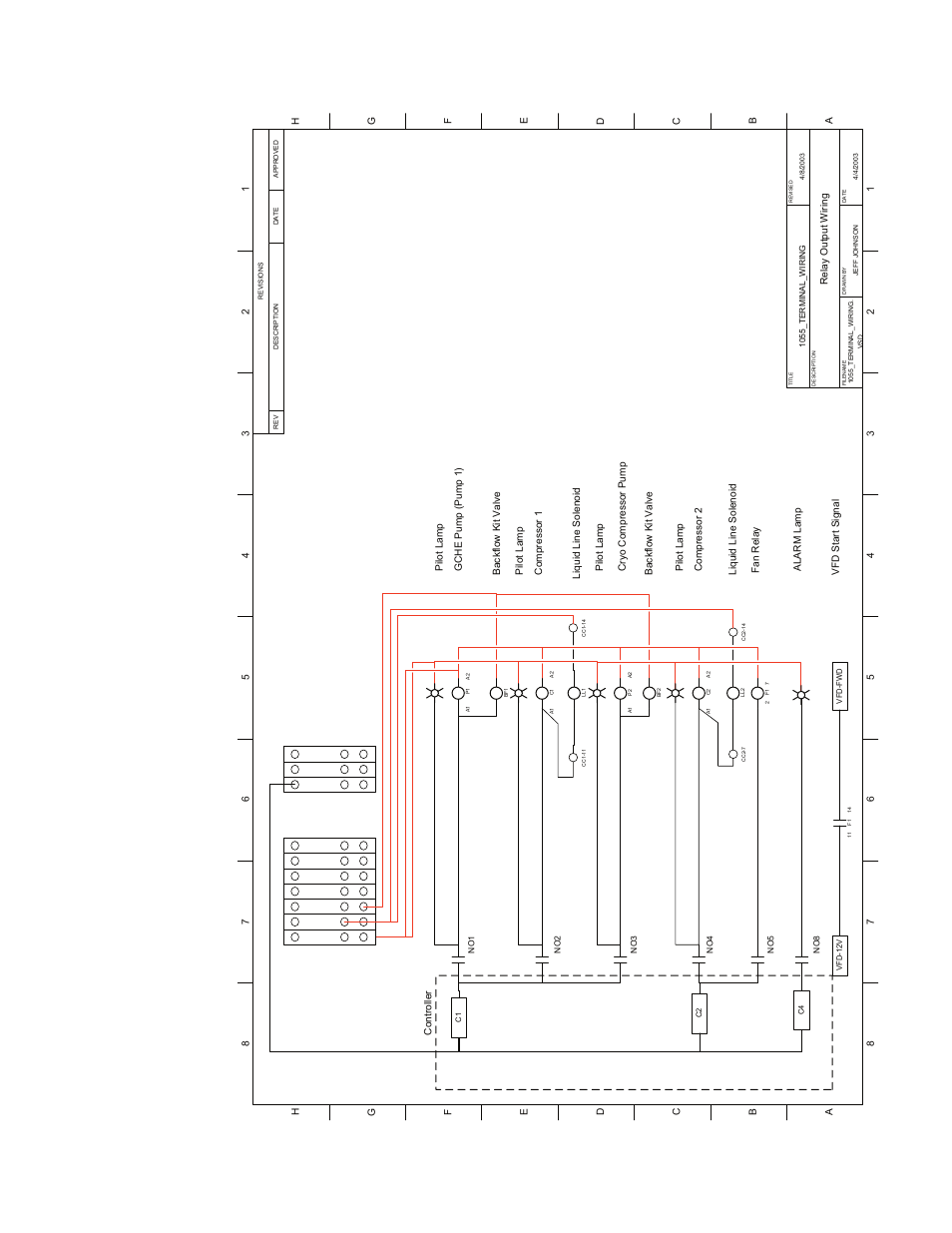 Schreiber Chillers 1055AC/RC HANDBOOK User Manual | Page 40 / 45