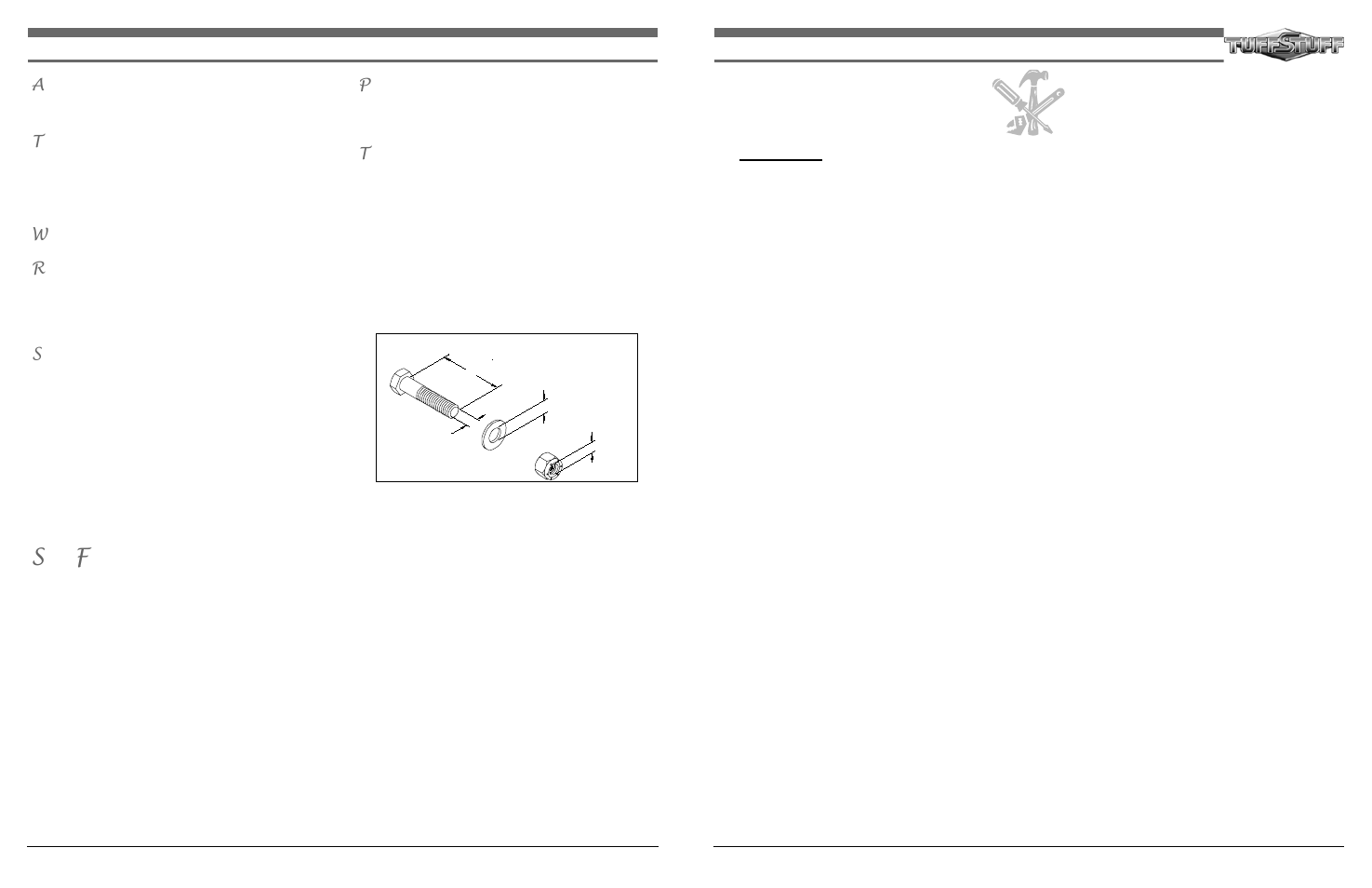 Maintenance, Safety precautions, Part three: lubrication | Introduction | Tuff Stuff CXT-125 Smith Press System Attachment User Manual | Page 2 / 5