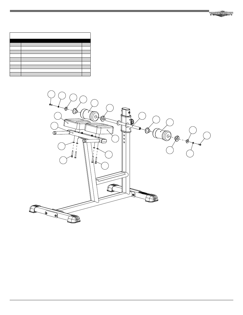 Tuff Stuff RRC-315 Roman Chair User Manual | Page 3 / 4