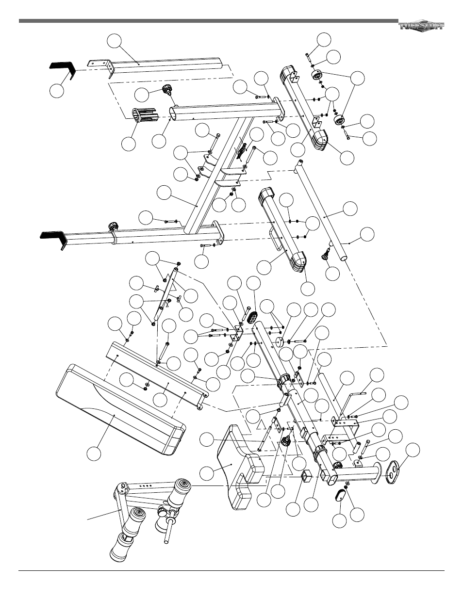Tuff Stuff RWC-335 Wide Combo Fold Up Bench User Manual | Page 6 / 8