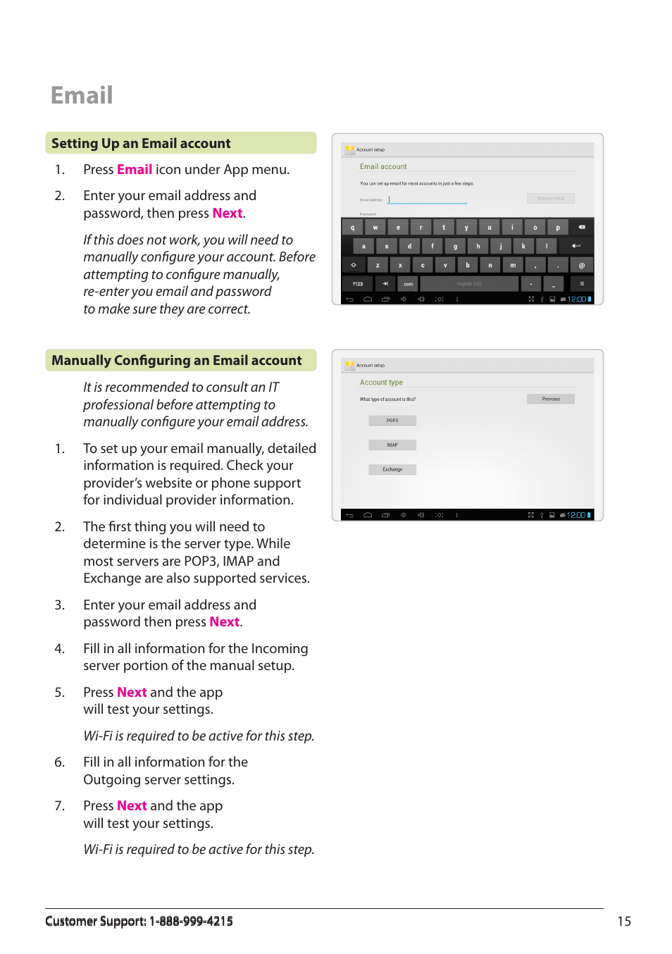 Email | ZEKI TBQC1063B USER MANUAL User Manual | Page 15 / 23