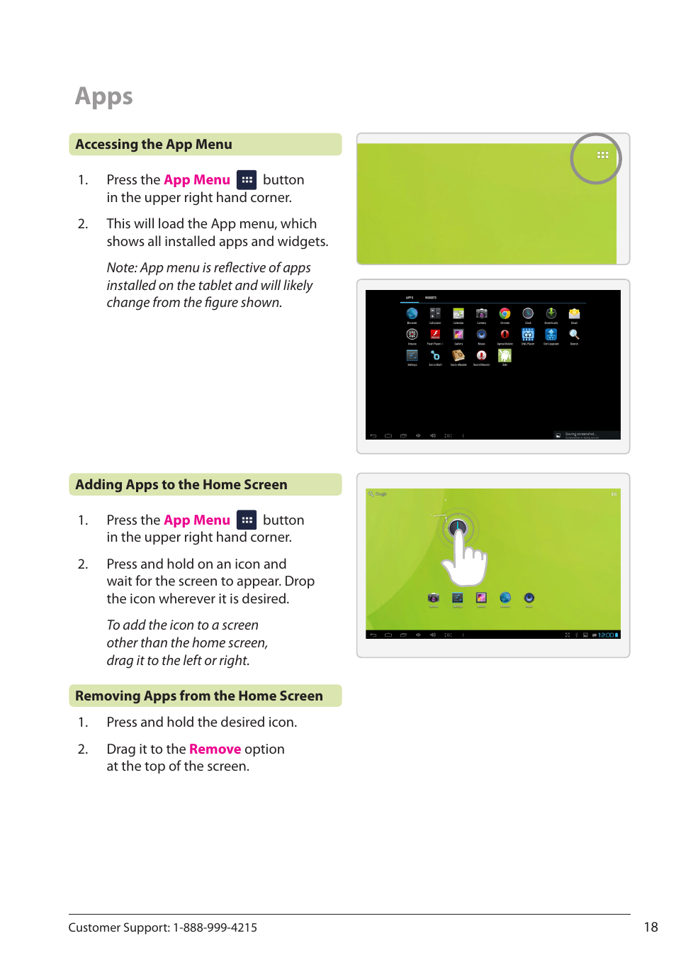 Apps | ZEKI TBQC1063B USER MANUAL User Manual | Page 18 / 23