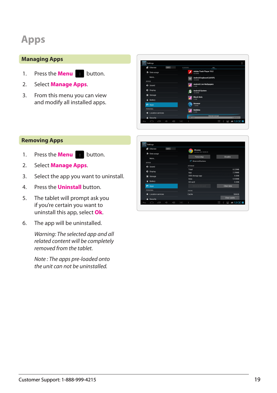 Apps | ZEKI TBQC1063B USER MANUAL User Manual | Page 19 / 23
