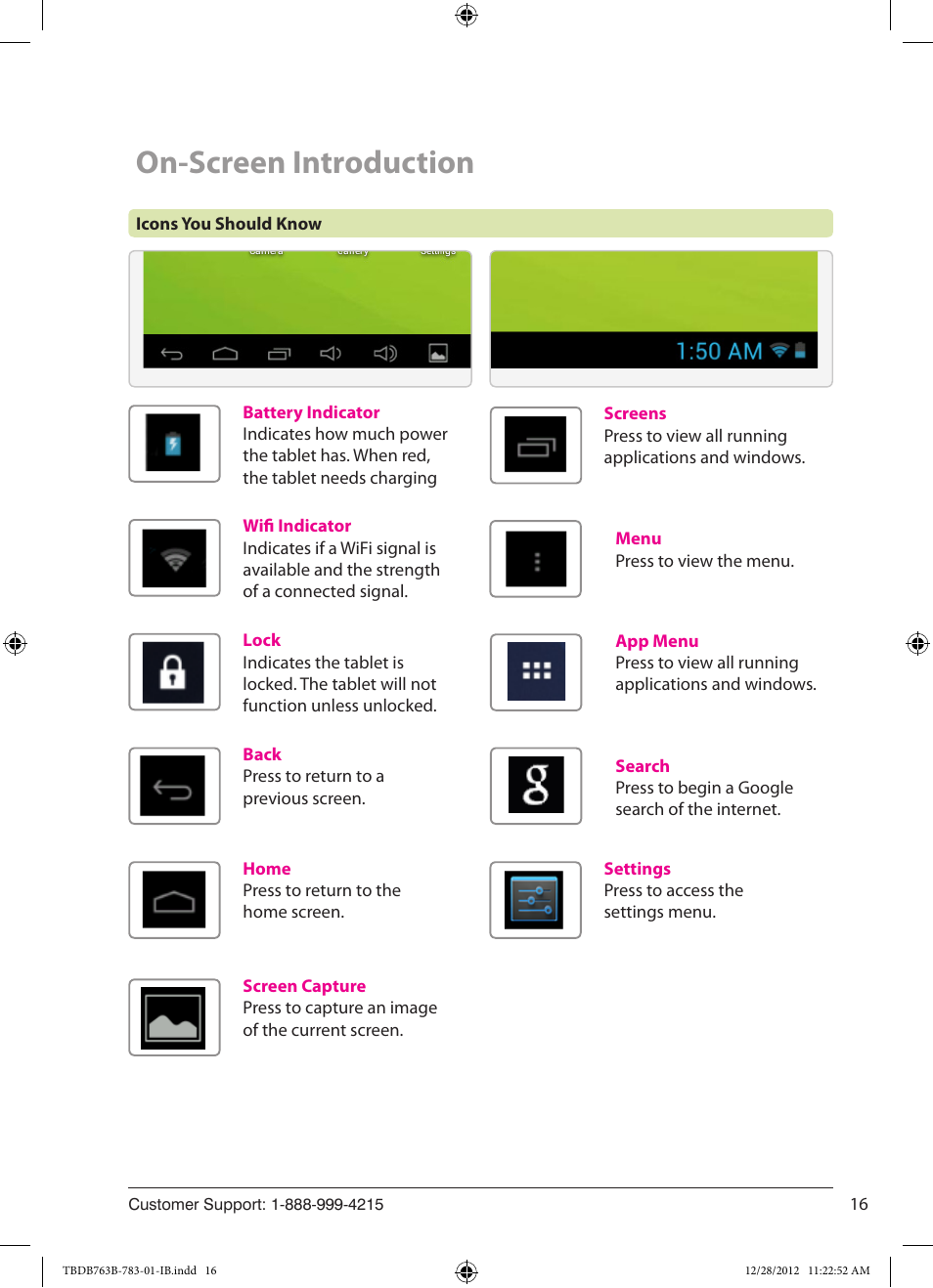 On-screen introduction | ZEKI TBDB763B USER MANUAL User Manual | Page 16 / 23