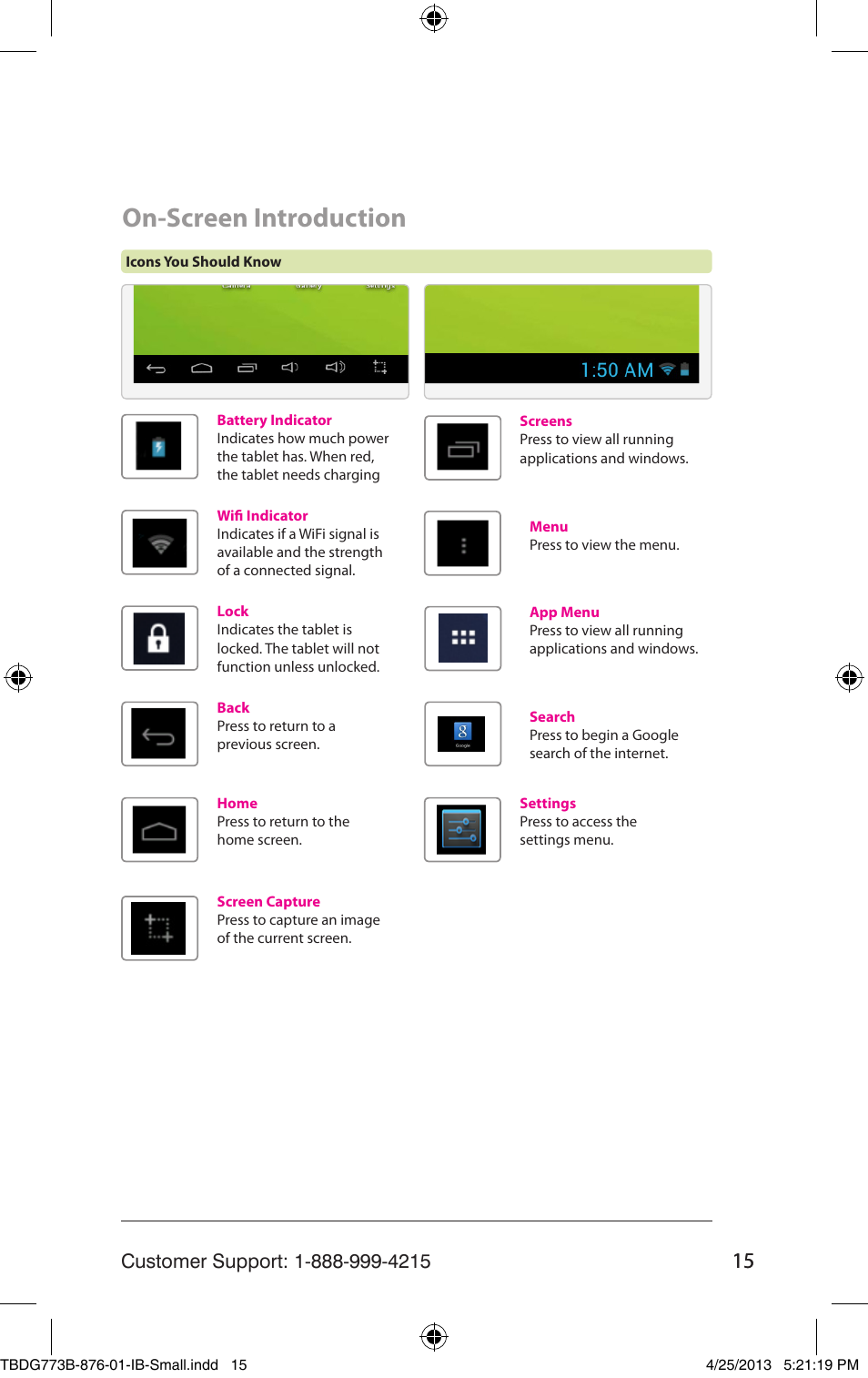 On-screen introduction | ZEKI TBDG773B USER MANUAL User Manual | Page 15 / 22