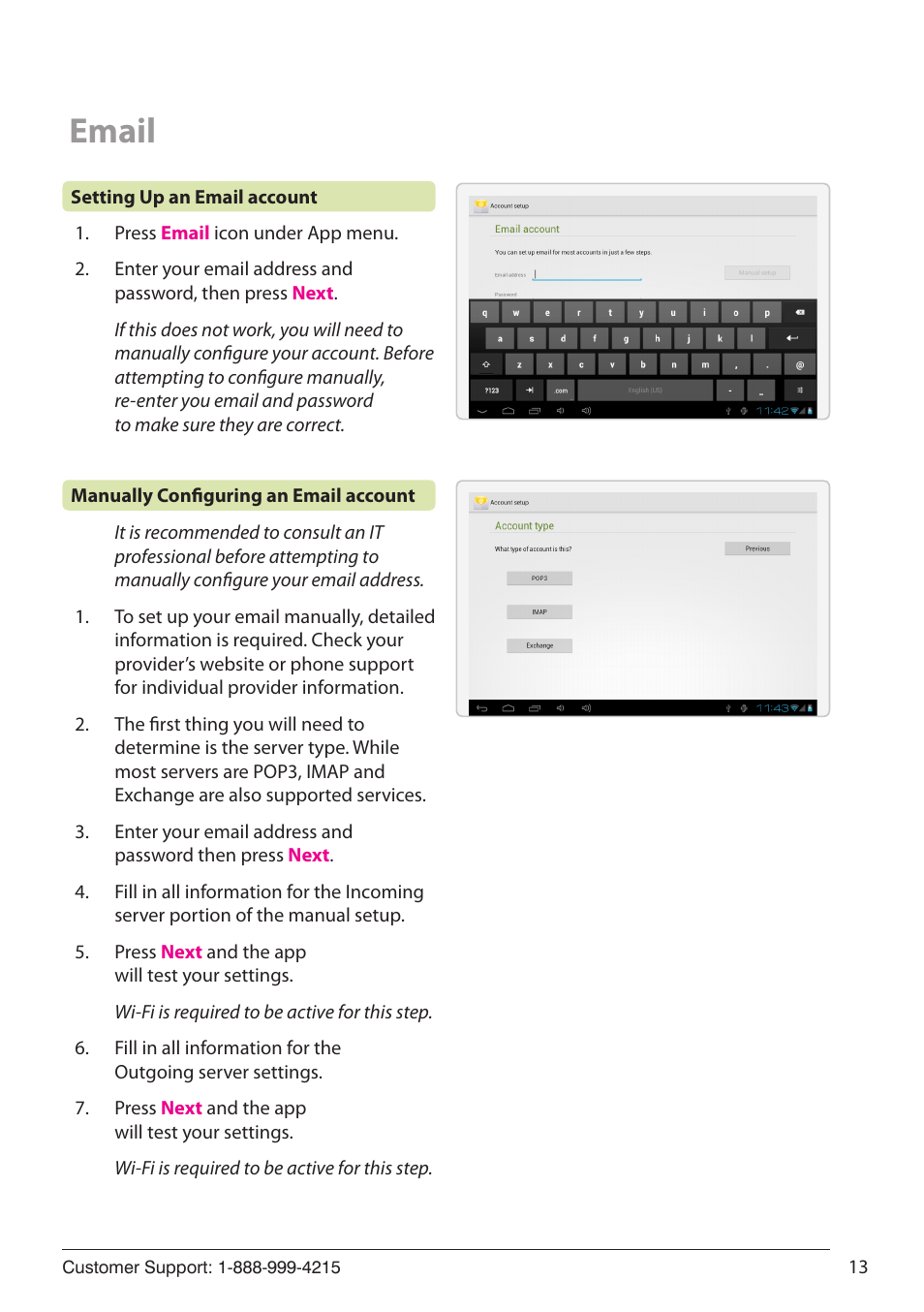 Email | ZEKI TB1082B USER MANUAL User Manual | Page 13 / 24