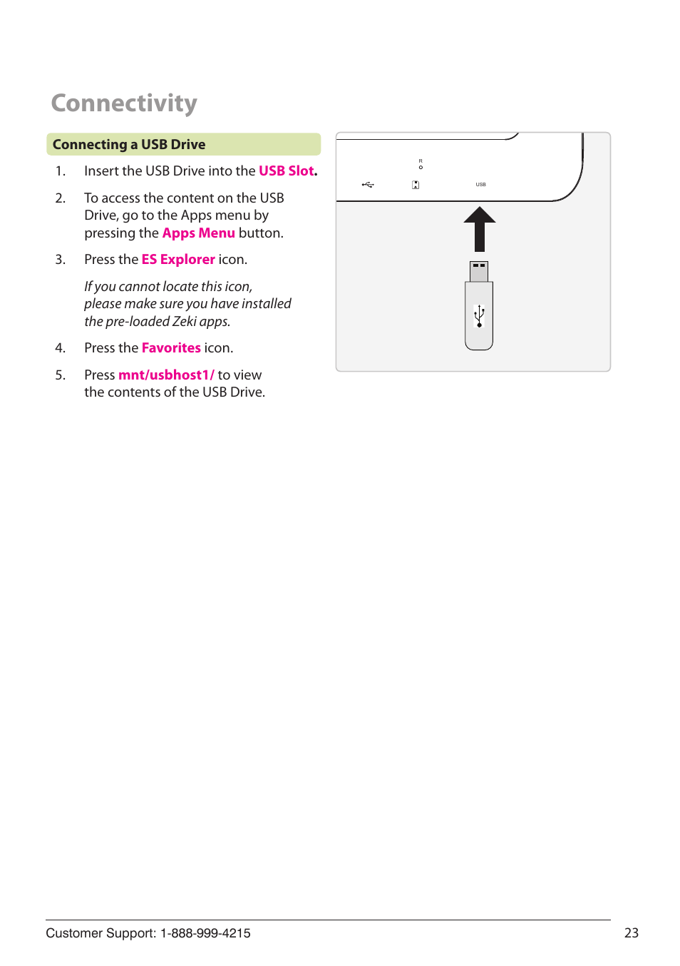 Connectivity | ZEKI TB1082B USER MANUAL User Manual | Page 23 / 24