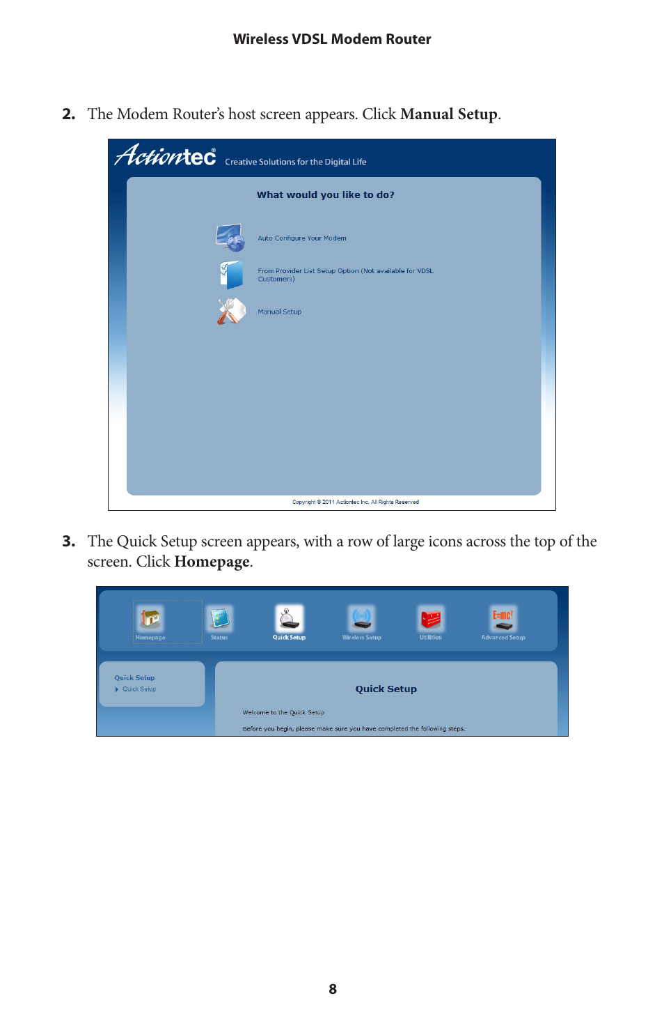 Actiontec V1000H User Manual User Manual | Page 11 / 82