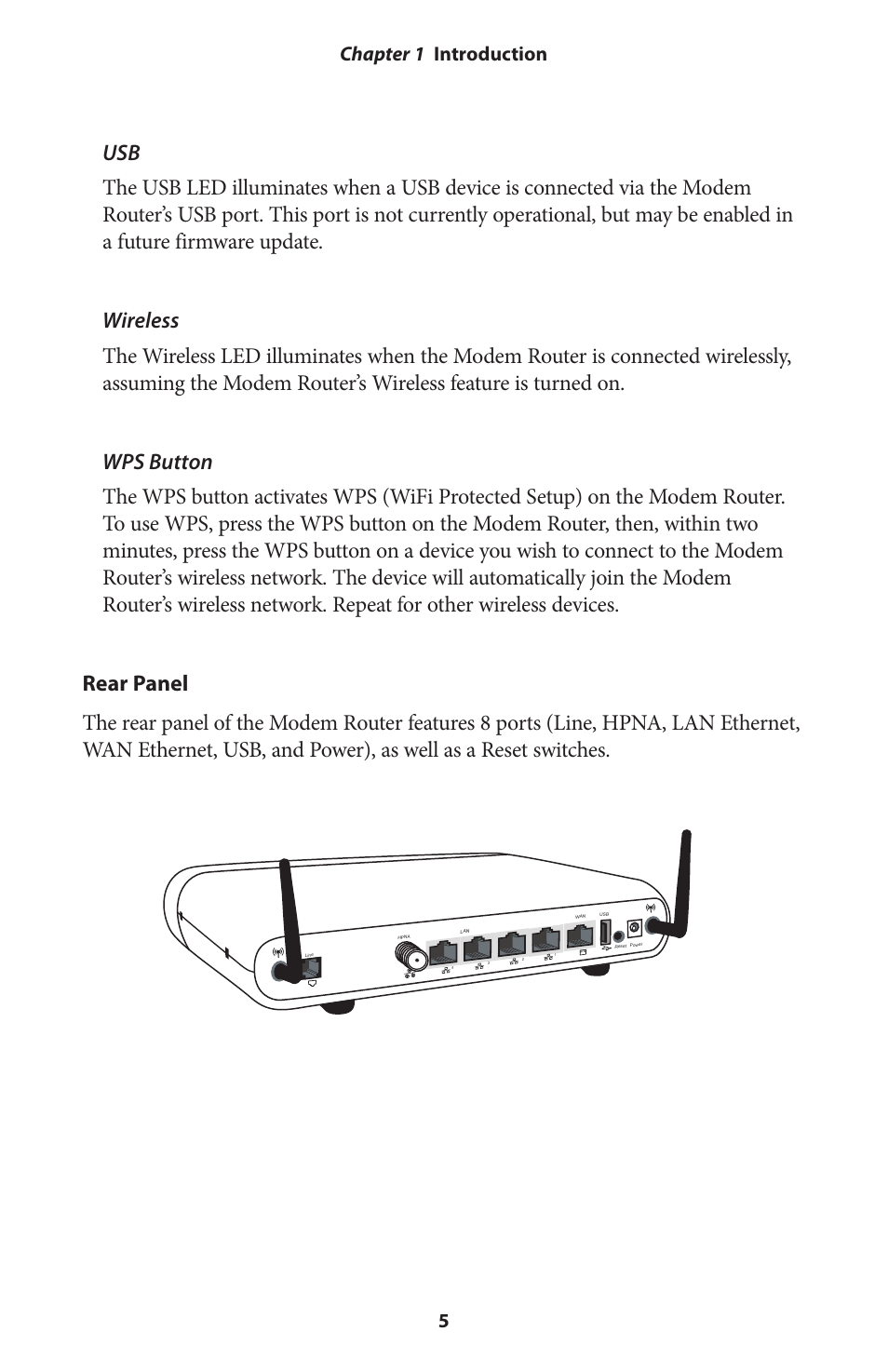 5chapter 1 introduction | Actiontec V1000H User Manual User Manual | Page 8 / 82