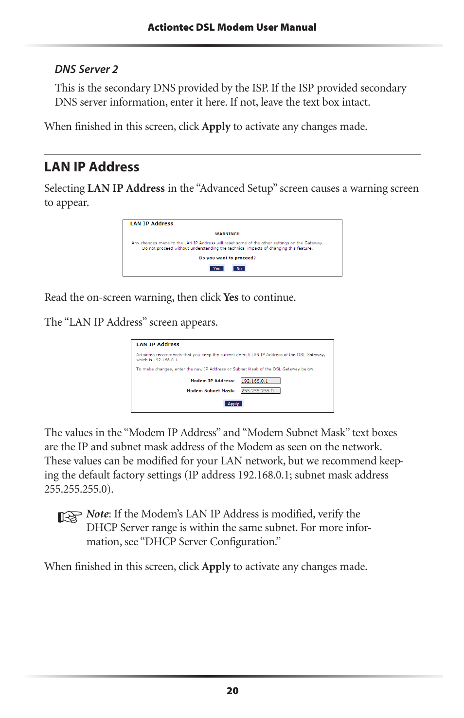 Actiontec GT701D User Manual User Manual | Page 23 / 91