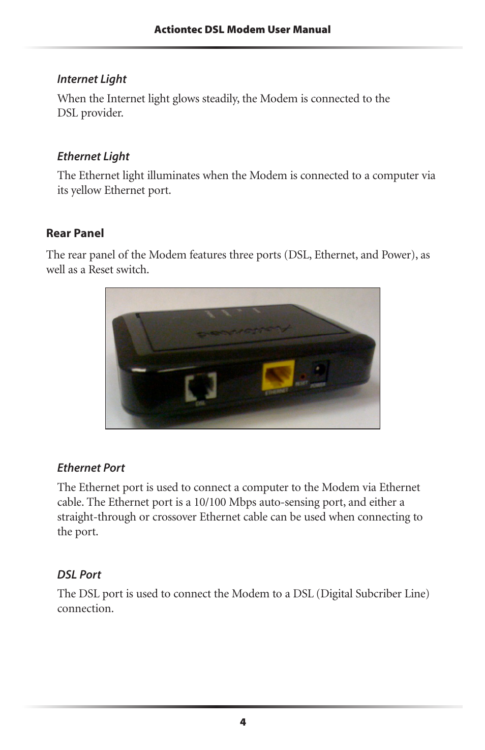 Actiontec GT701D User Manual User Manual | Page 7 / 91