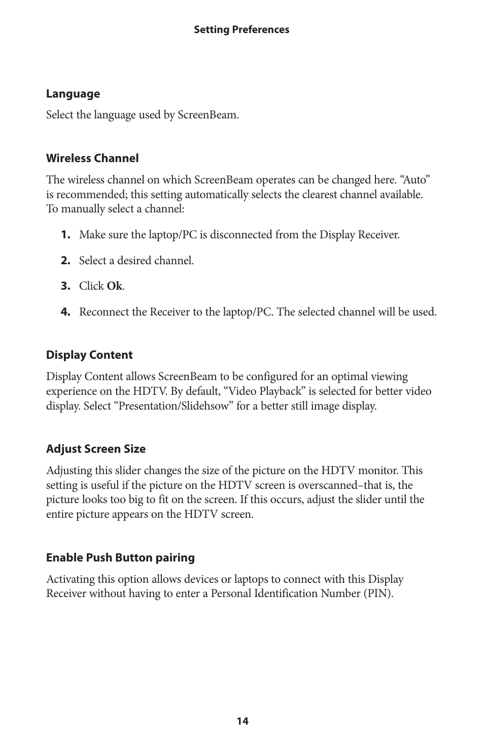 Actiontec SBWD100A, SBT100U User Manual User Manual | Page 16 / 31