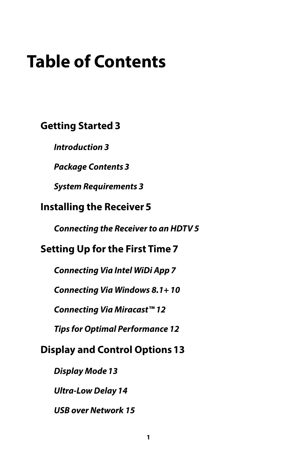 Actiontec SBWD100A User Manual User Manual | Page 2 / 24