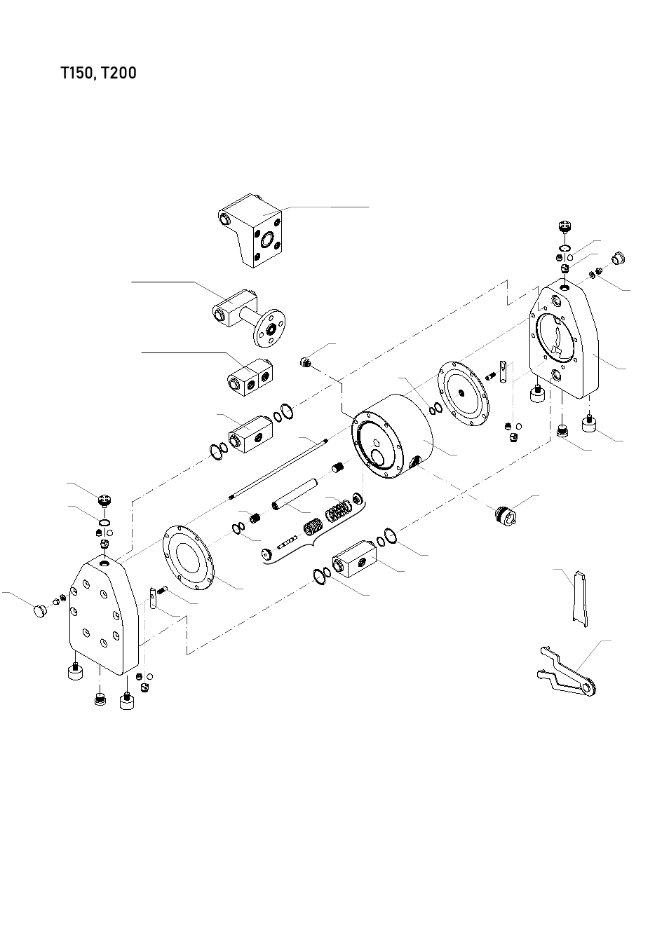 T150, t200 | All-Flo T038-NHT-PTTT-000 3/8 PTFE User Manual | Page 18 / 21