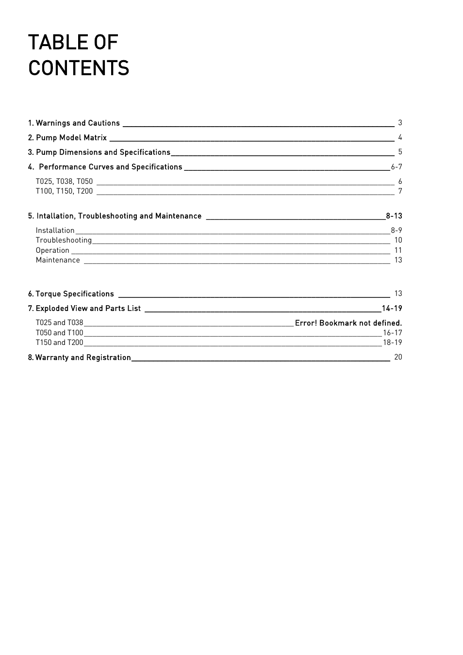 All-Flo T038-NHT-PTTT-000 3/8 PTFE User Manual | Page 2 / 21