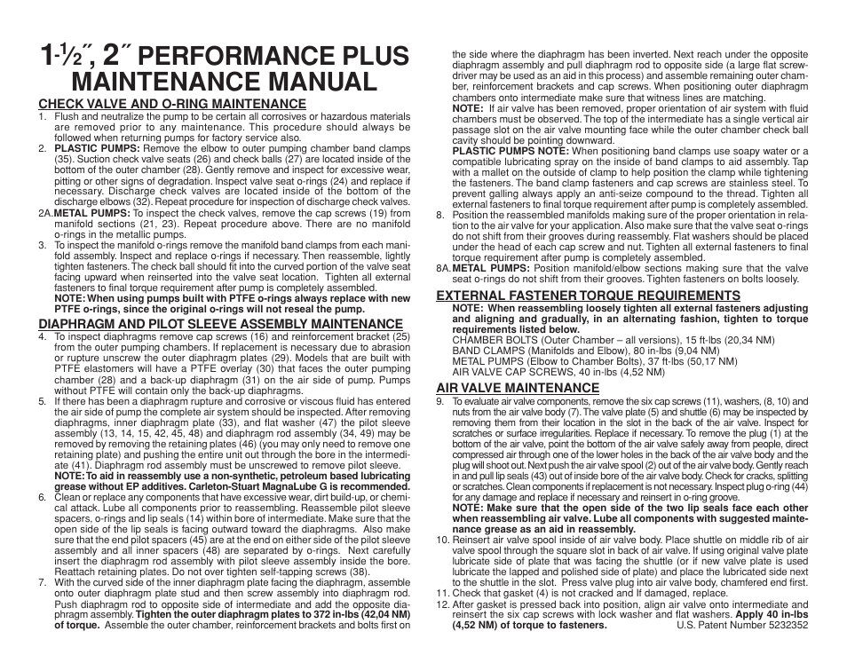 All-Flo SN-20-P30 2 316 Stainless Steel User Manual | 2 pages