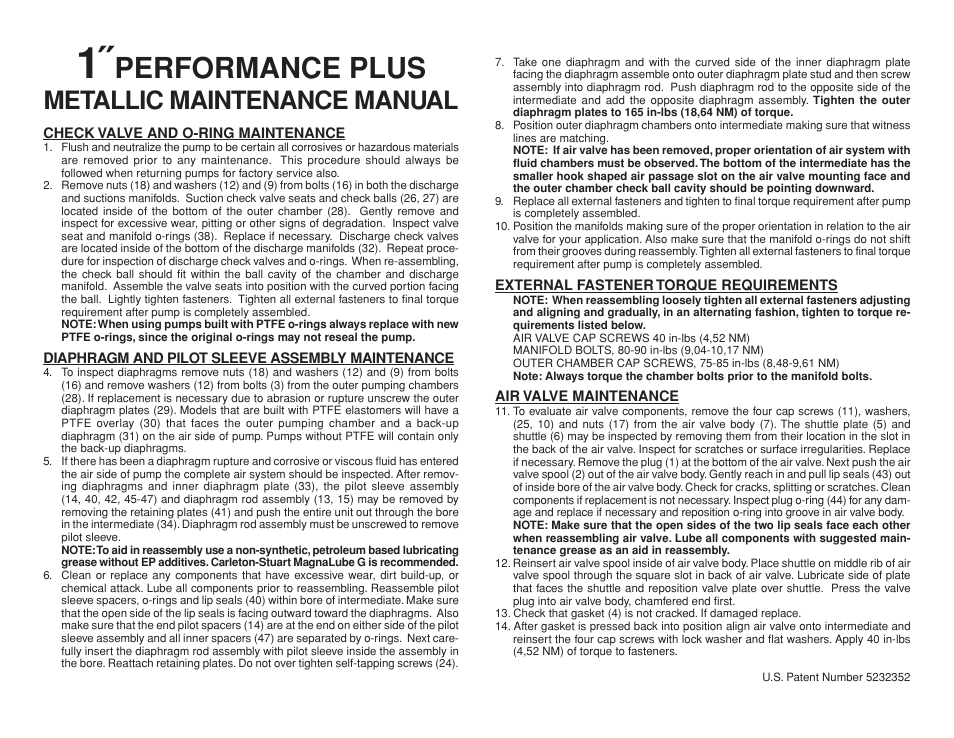 All-Flo SB-10-X44 1 All-PũR User Manual | 2 pages