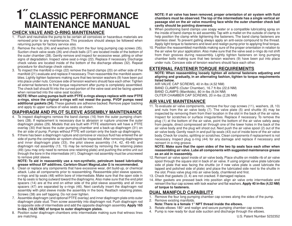 All-Flo BKD-10 1 Classic Clamped Style Drum User Manual | 2 pages