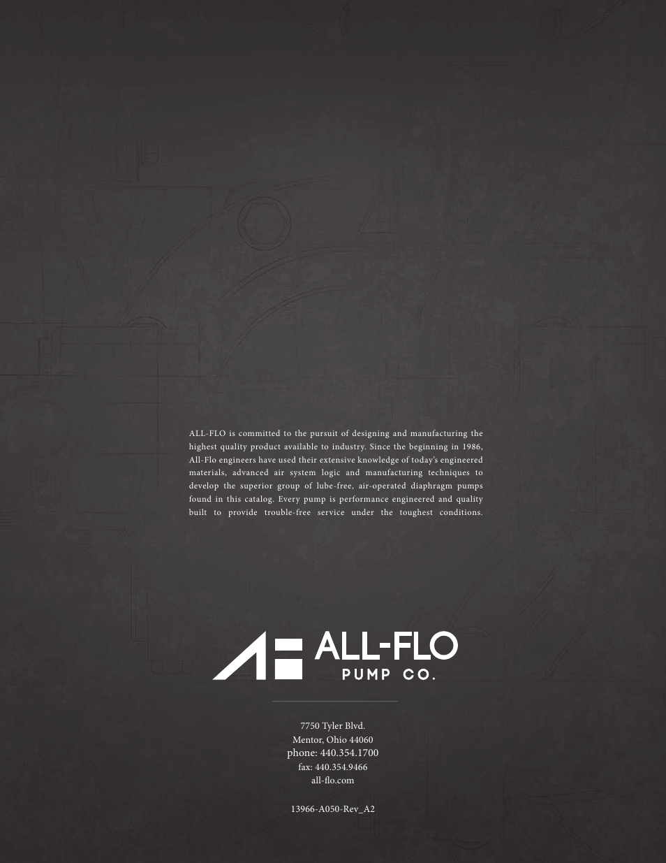 All-Flo A050 Series 1/2 Aluminum User Manual | Page 28 / 28