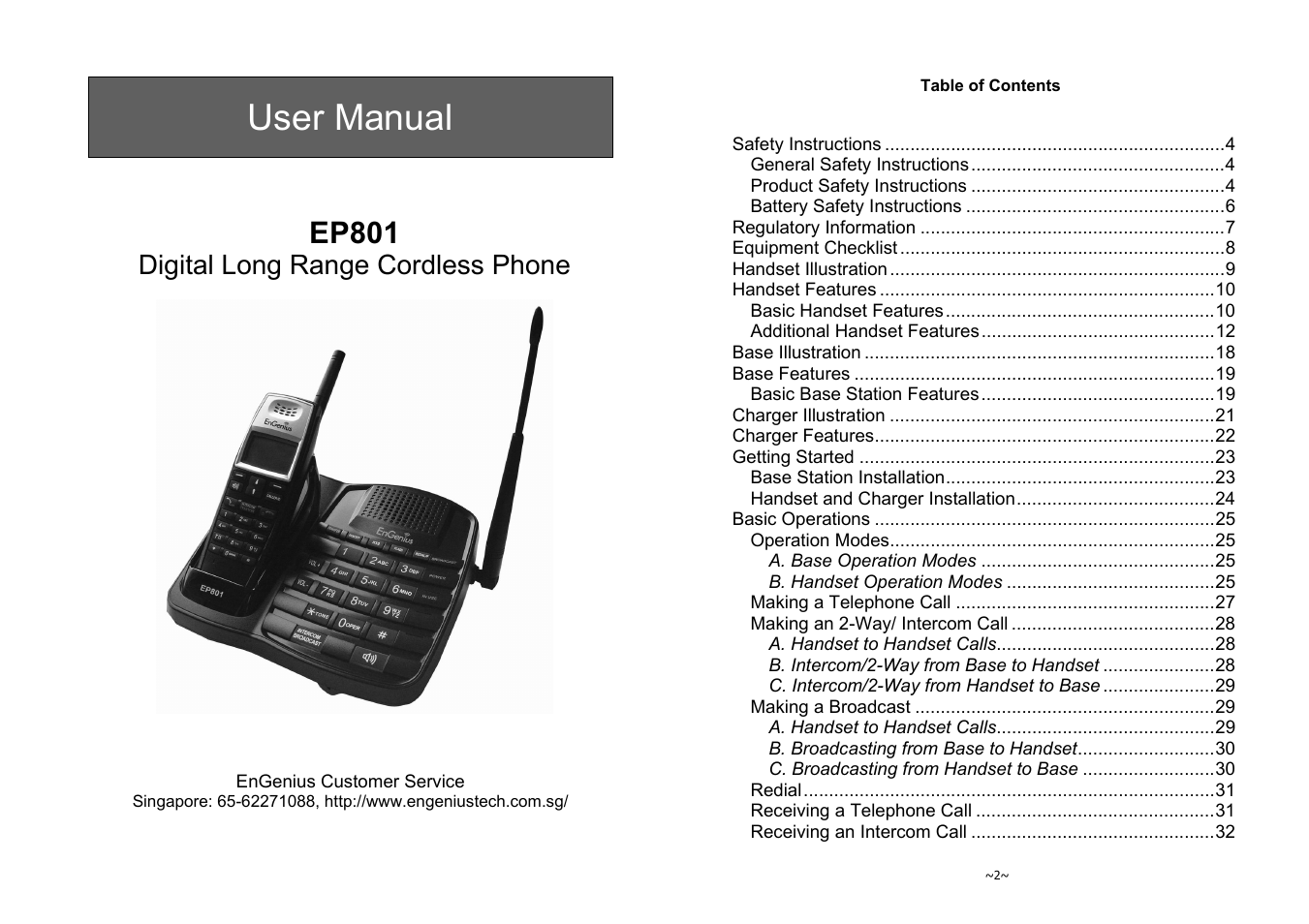 SENAO EnGenius EP-801 User Manual | 167 pages