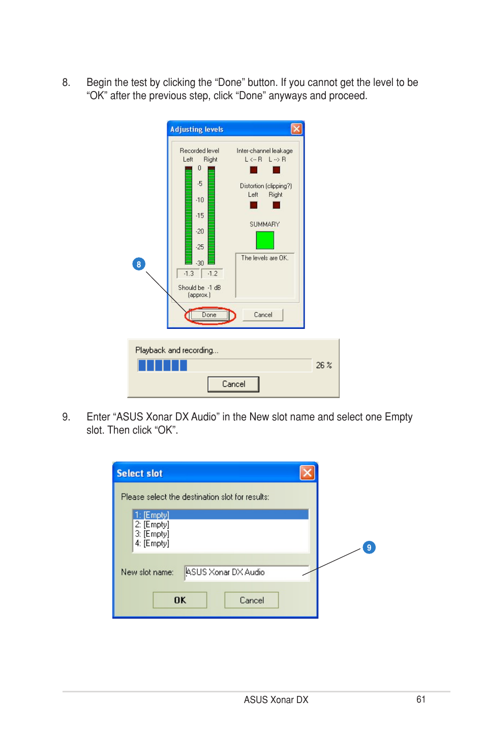 Asus Xonar DX User Manual | Page 67 / 80
