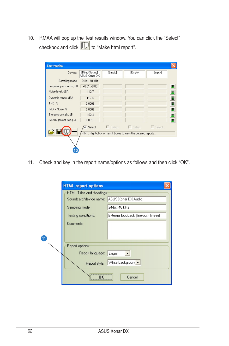 Asus Xonar DX User Manual | Page 68 / 80