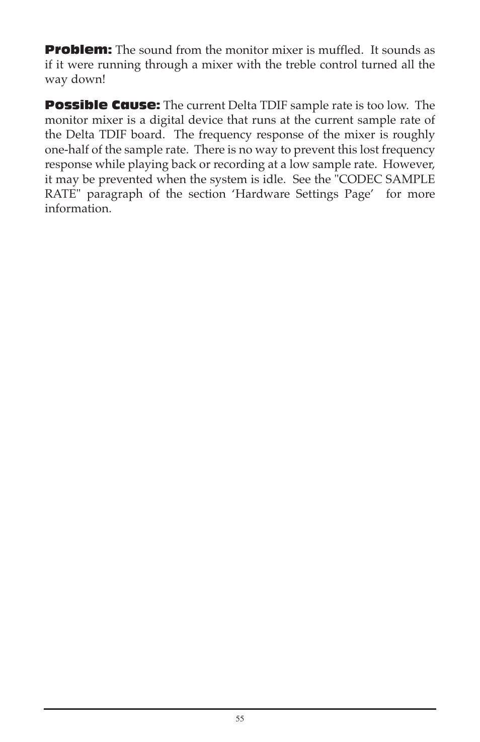 M-AUDIO Delta TDIF User Manual | Page 55 / 58