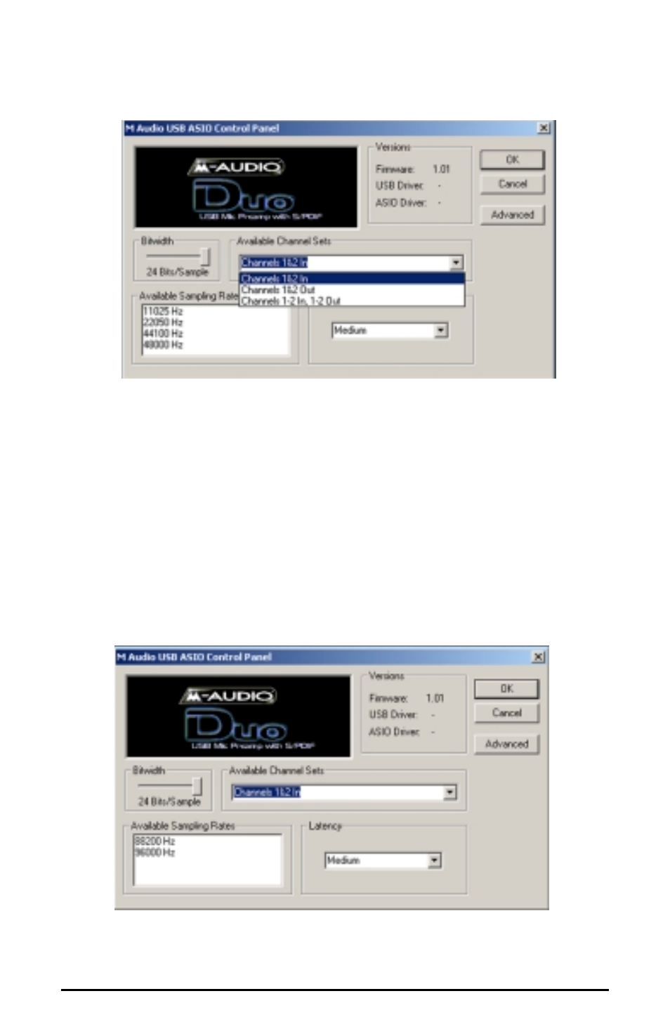 M-AUDIO Duo USB User Manual | Page 19 / 27